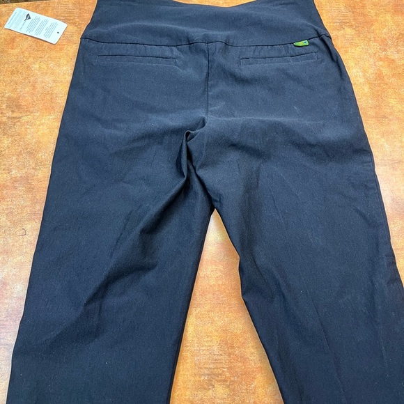 Swing control pants, black size 10 Crop golf pants - Picture 3 of 8
